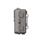 Parallens 32MP AI 4G LTE cellular trail camera with single antenna and infrared sensors.