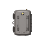 Parallens 32MP AI 4G LTE cellular trail camera with single antenna and infrared sensors.