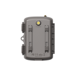 Parallens 32MP AI 4G LTE cellular trail camera with single antenna and infrared sensors.